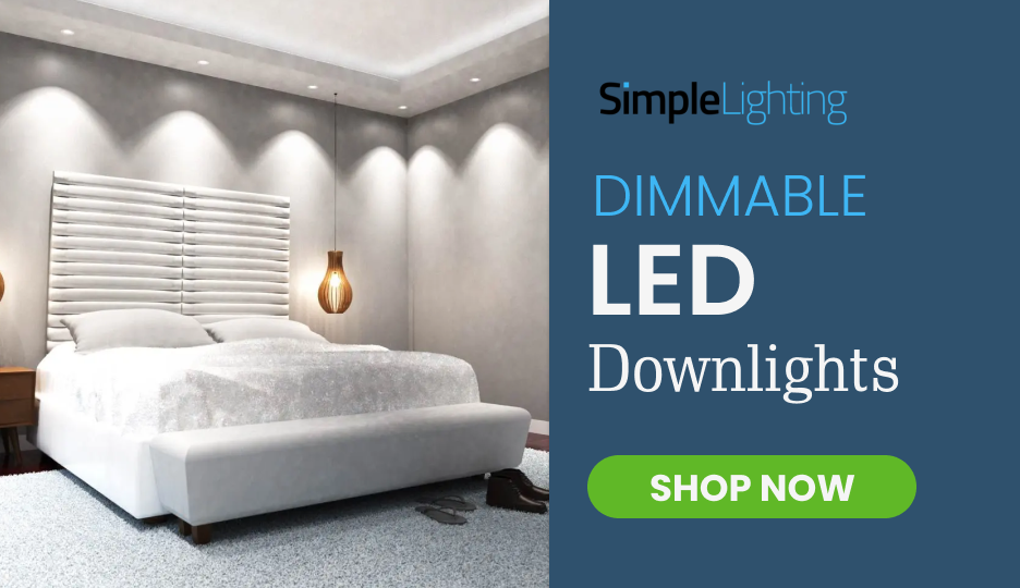 Dimmable LED downlights banner
