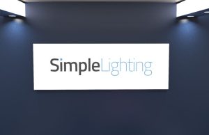 Simple Lighting LED sheet light signage