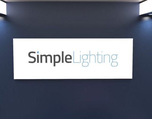 Simple Lighting LED sheet light signage