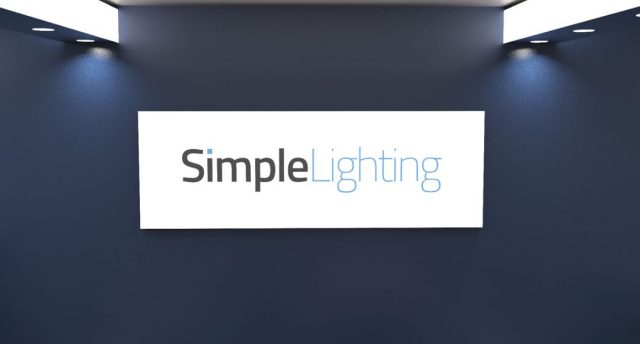 Simple Lighting LED sheet light signage