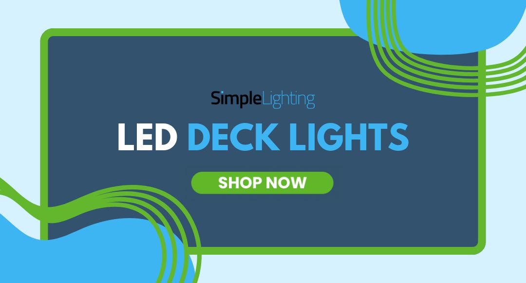 LED deck light banner