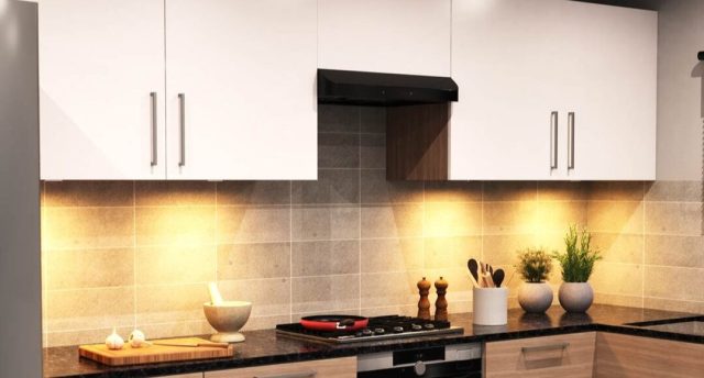 Statement Lighting Ideas to Give Your Kitchen the Wow Factor Kitchen with Recti Super Slim LED Cabinet Light