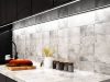 Modern kitchen with LED downlights (angle 1)