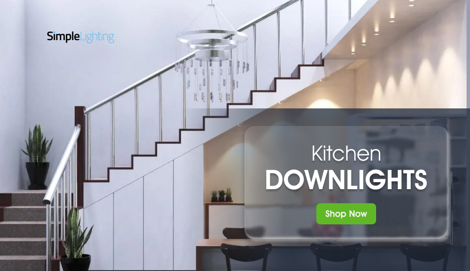 Simple Lighting Kitchen Downlights Shop Now Banner