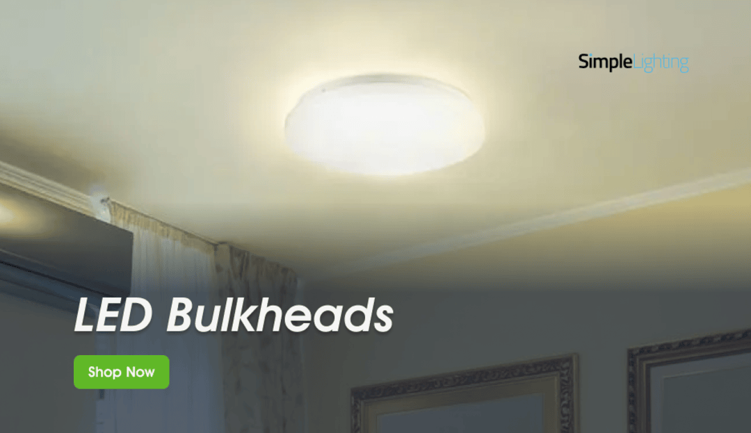 Simple Lighting LED Bulkheads Shop Now Banner