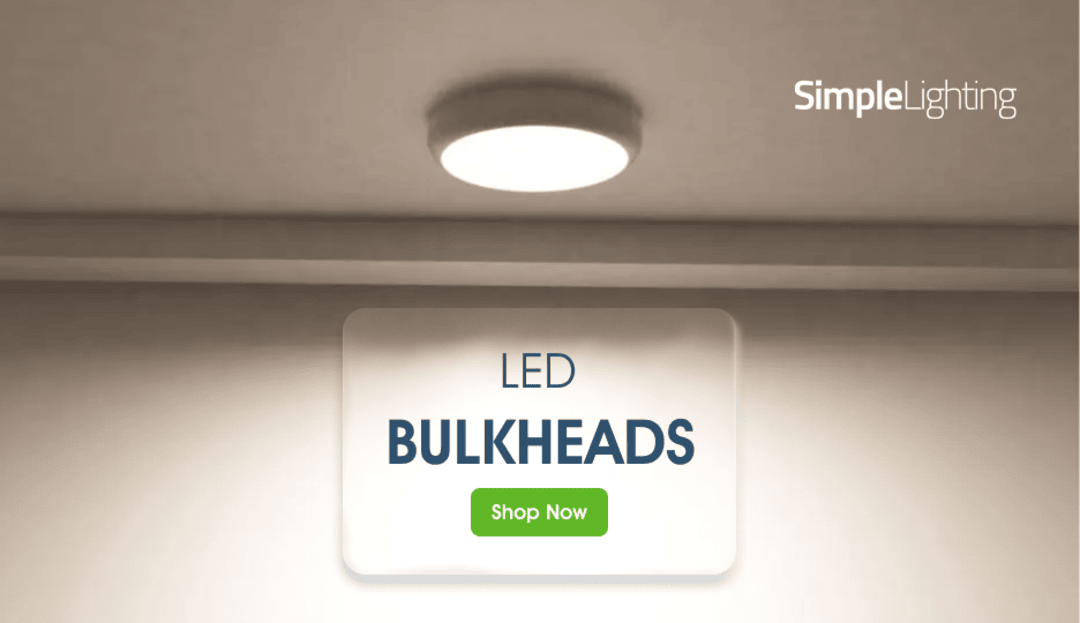 Simple Lighting LED Bulkheads Shop Now Banner