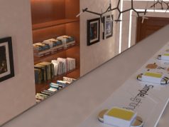 Hallway with LEDs (featured image)