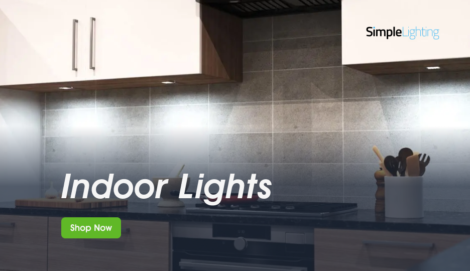 Simple Lighting Indoor Lights Shop Now Banner