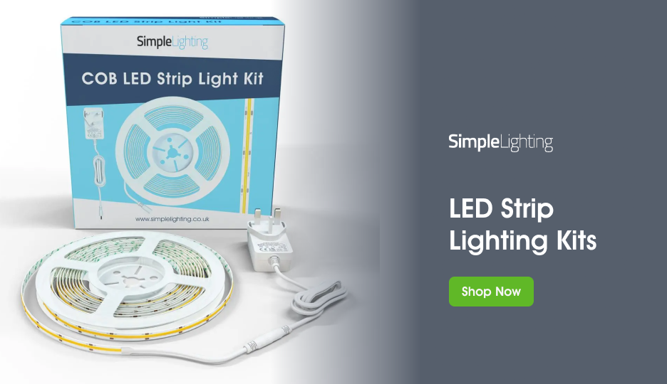 Simple Lighting LED Strip Lighting Kits Shop Now Banner