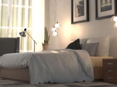The Smart Home Trends to Watch in 2026 and How Lighting Fits In A modern bedroom with hanging pendants serving as bedside lights, both are glowing with a warm tone.