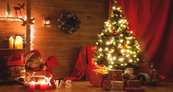 How to put lights on a Christmas Tree?
