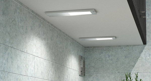 kitchen cabinets with under-cabinet lights