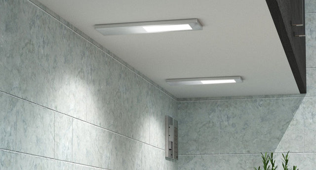 kitchen cabinets with under-cabinet lights