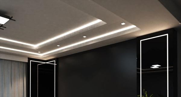 How to Create a Modern Living Room with Recessed Lighting and LED Features