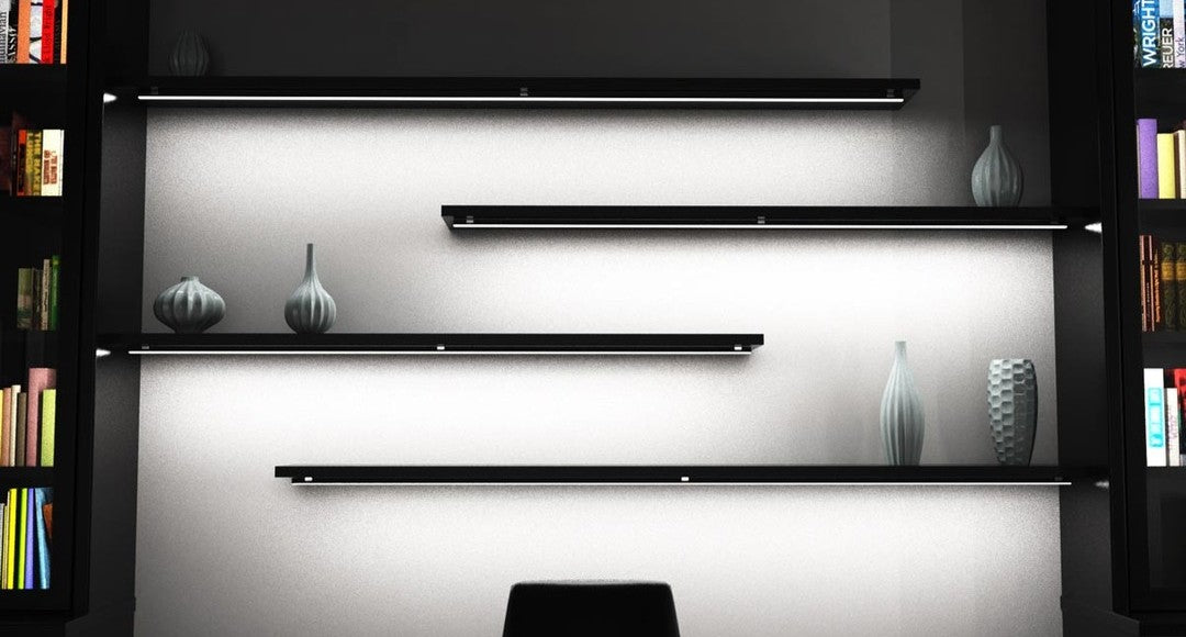 LED strips in library