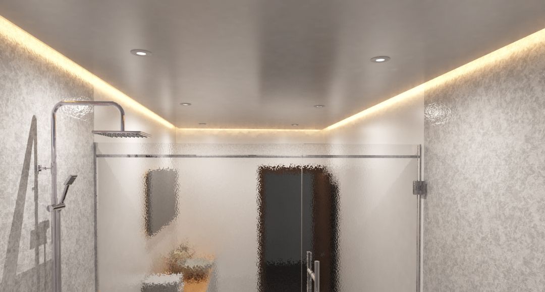 Modern Bathroom Lighting Ideas Using LED Downlights and IP-Rated LEDs