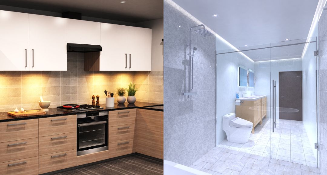 The Best Smart Lighting Ideas for Modern Kitchens and Bathrooms