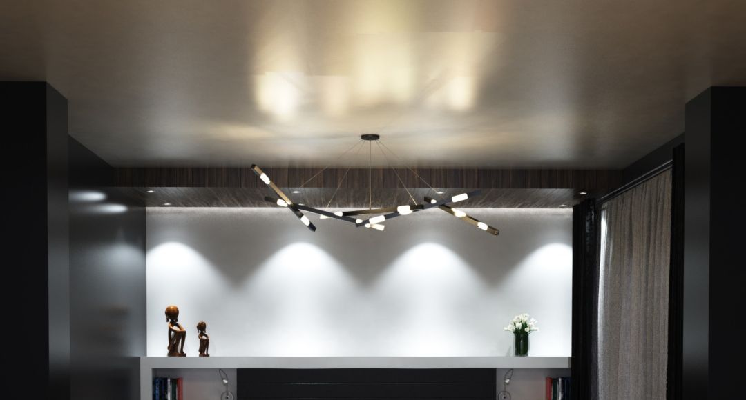 Hanging feature pendant light.