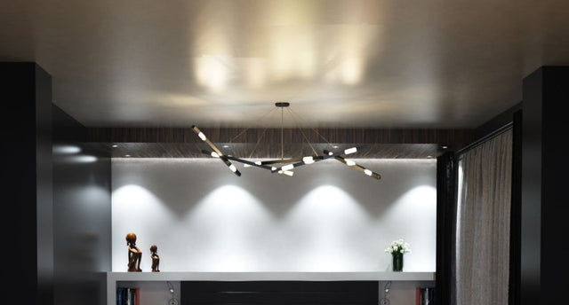 Hanging feature pendant light.