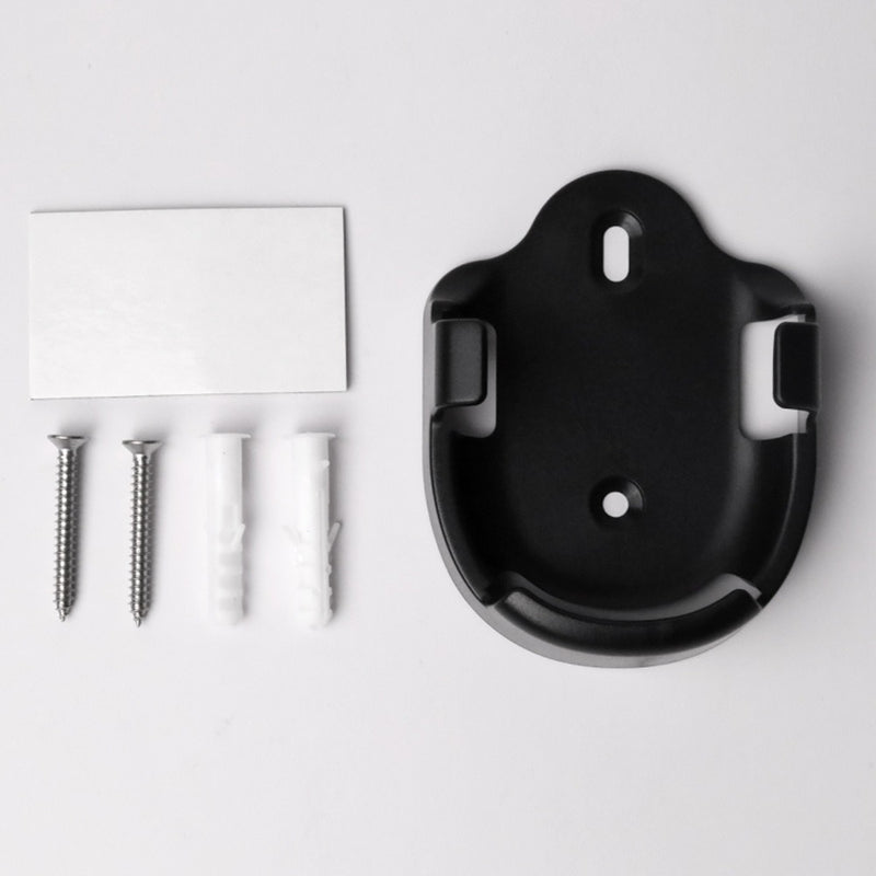 black remote holder with screws