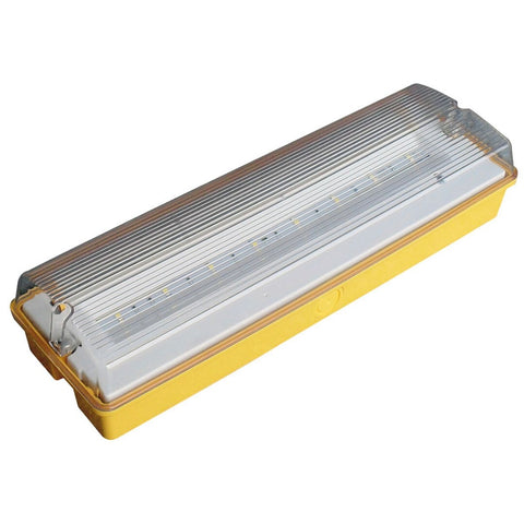 110v LED Emergency Bulkhead Light 