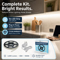 Simple Lighting - 120-5M-4K - Infographics -Complete Kit. Bright Results