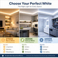 Simple Lighting - 120-5M - Infographics - Choose Your Perfect White