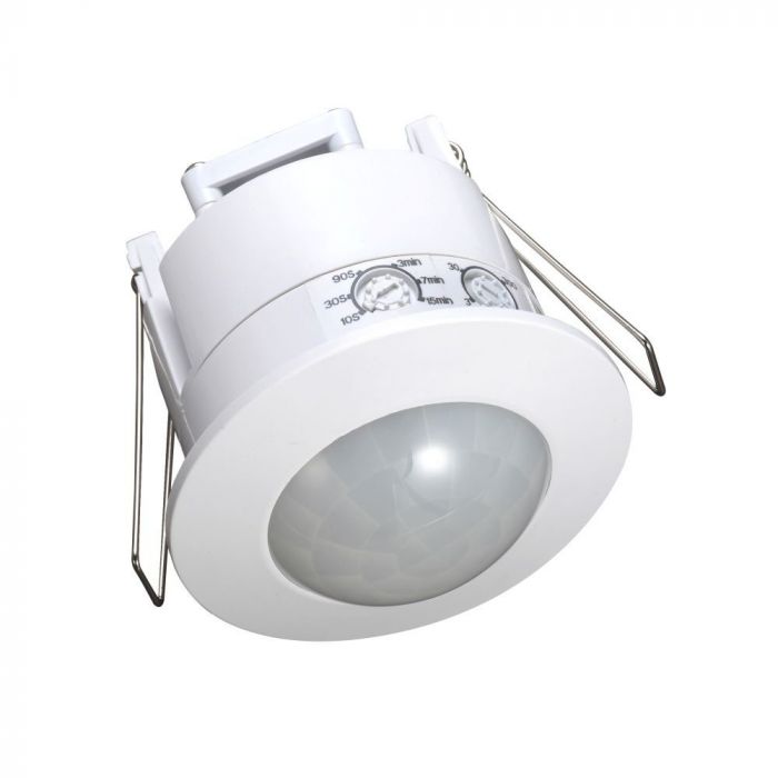 white recessed PIR sensor