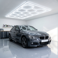14 x Hexagon LED Light Kit Including Border - Cool White, White Finish