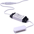 Pack of 5 - High Brightness, Recessed LED Under Cabinet Lights & 15w Driver