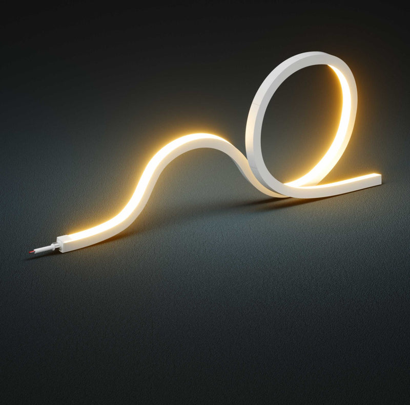 top bending warm white neon flex strip