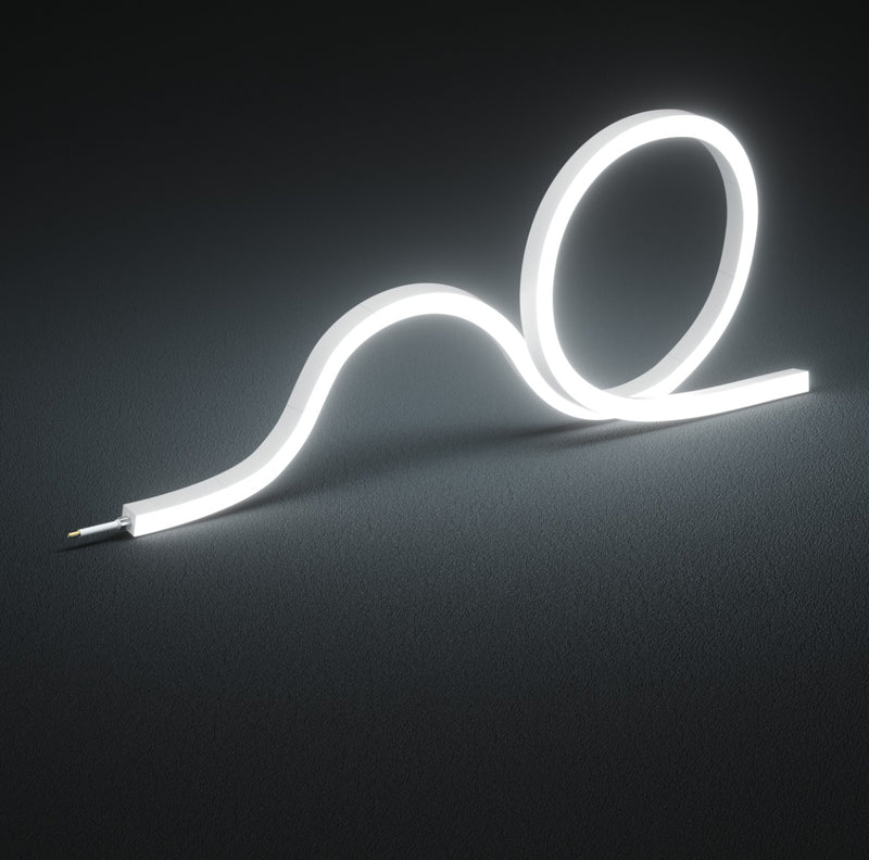 cool white side bending neon flex 