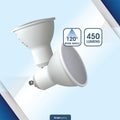 5w GU10 bub with brightness level