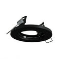 Fixed IP20 GU10 Downlight in Matt Black - 80mm (angle 5)