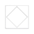 60W LED Diamond Borderline Panel 595x595mm – 6500K Cool White, IP20 (angle 1)