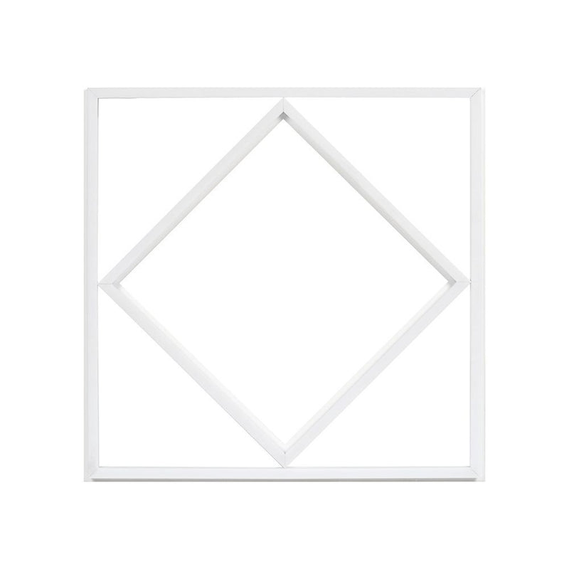 60W LED Diamond Borderline Panel 595x595mm – 6500K Cool White, IP20 (angle 1)