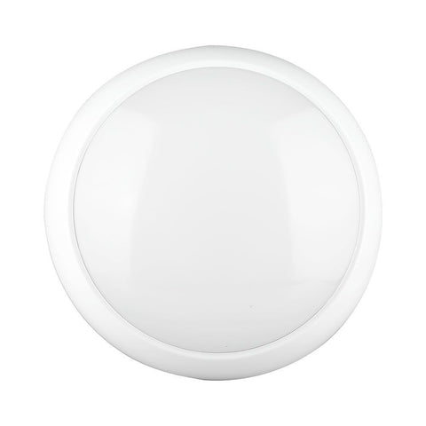 LED Dome Light with Sensor & Emergency – CCT & Wattage Adjustable – IP65 Polo Bulkhead (angle 1)