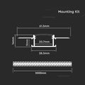 dimensions of led profile