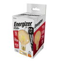 Energizer LED Filament Gold G80 E27 (ES) 470lm 5W 2,200K (Warm White) Dimmable Box