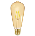 Energizer LED Filament Gold ST64 E27 (ES) 470lm 5W 2,200K (Warm White) Dimmable
