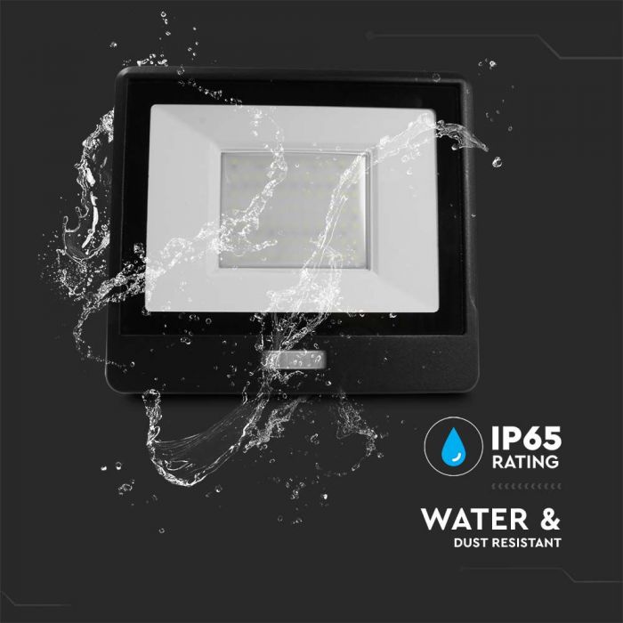 50w LED flood light with PIR sensor, water resistant