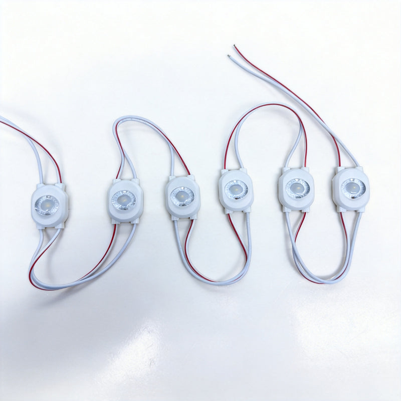 20 x Single LED Sign Module Chain – 2.8m, 10W, 24V, IP65 - 6 Modules
