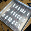 20 x Twin LED Sign Module Chain – 3.8m, 20W, 24V, IP65 - Multiple Lights