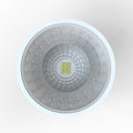 top of a white GU10 bulb