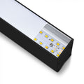 inside a black LED linear light