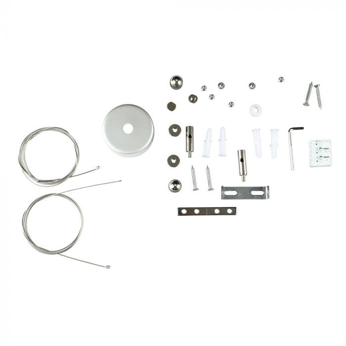 black LED linear light mounting accessories