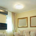 living room with a 24w LED bulkhead