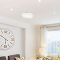 mounted 24w LED bulkhead in a living room