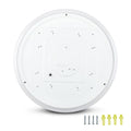 back of a 24w LED bulkhead light