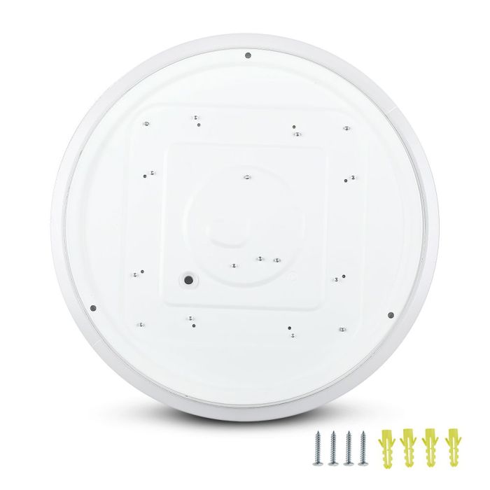 back of a 24w LED bulkhead light